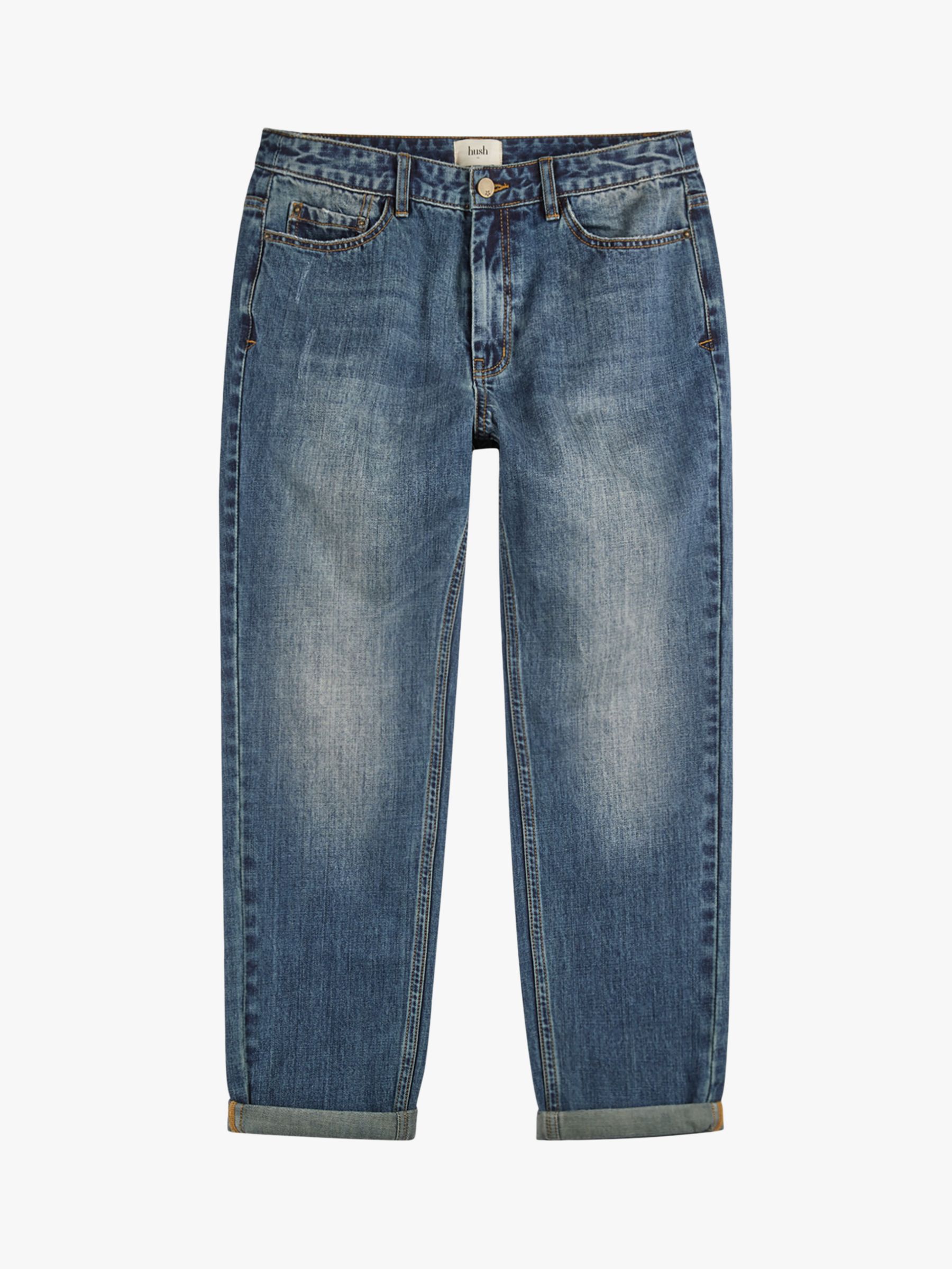 Buy HUSH Boyfriend Straight Fit Jeans Online at johnlewis.com