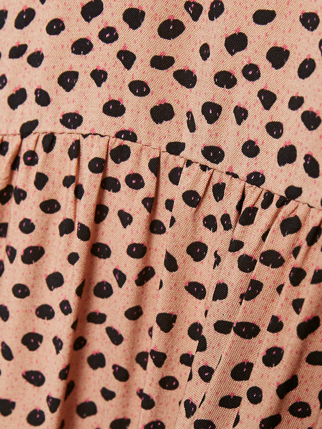 Saint Tropez Eda Pebbles Print Dress, Tan