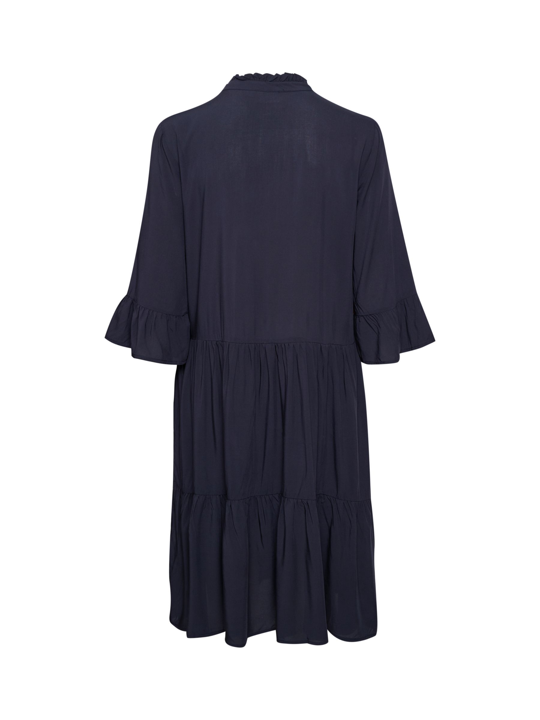 Saint Tropez Eda Monochrome Tunic Dress, Deep Blue, XS