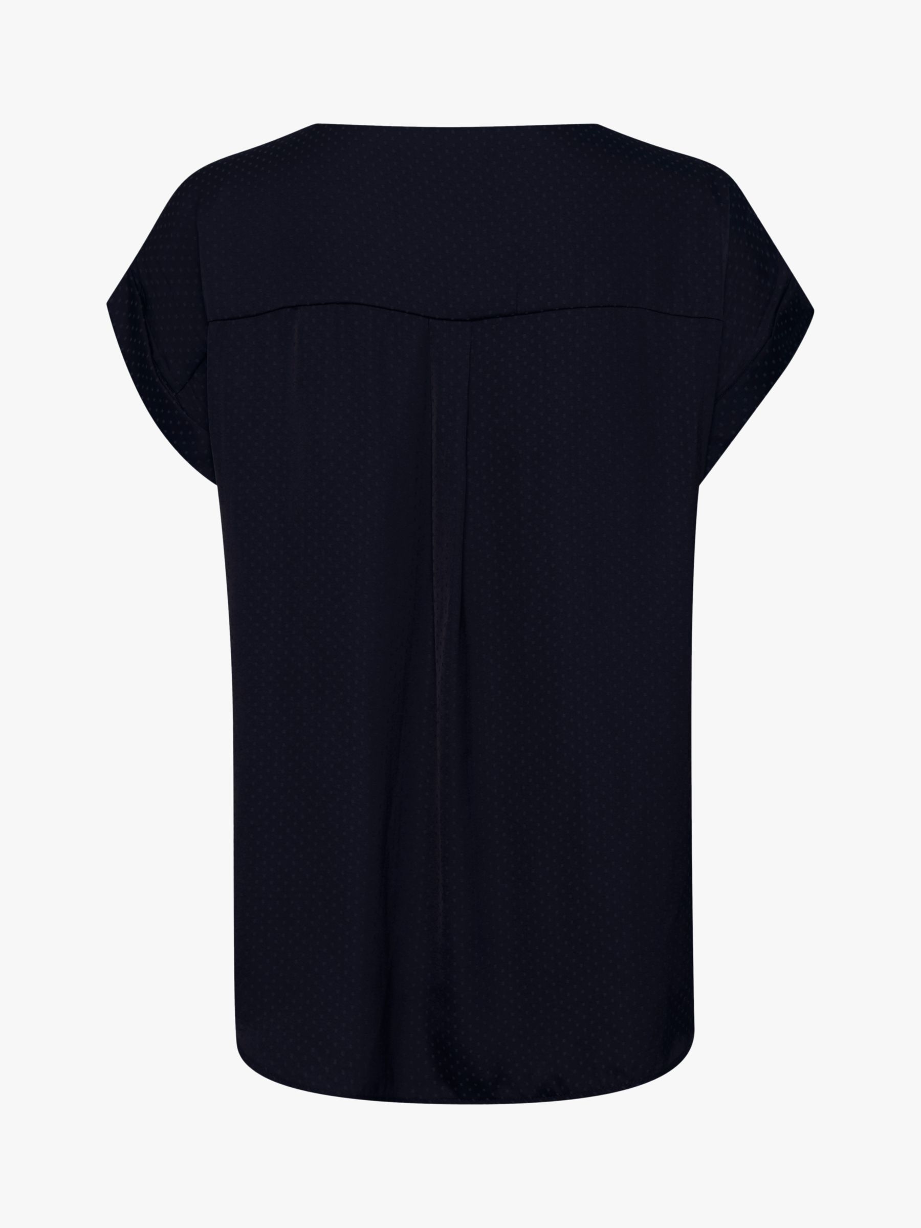 Buy Saint Tropez Briana Jacquard Short Sleeve Top Online at johnlewis.com