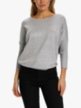 Saint Tropez Mila Jumper, Pearl Grey Melange