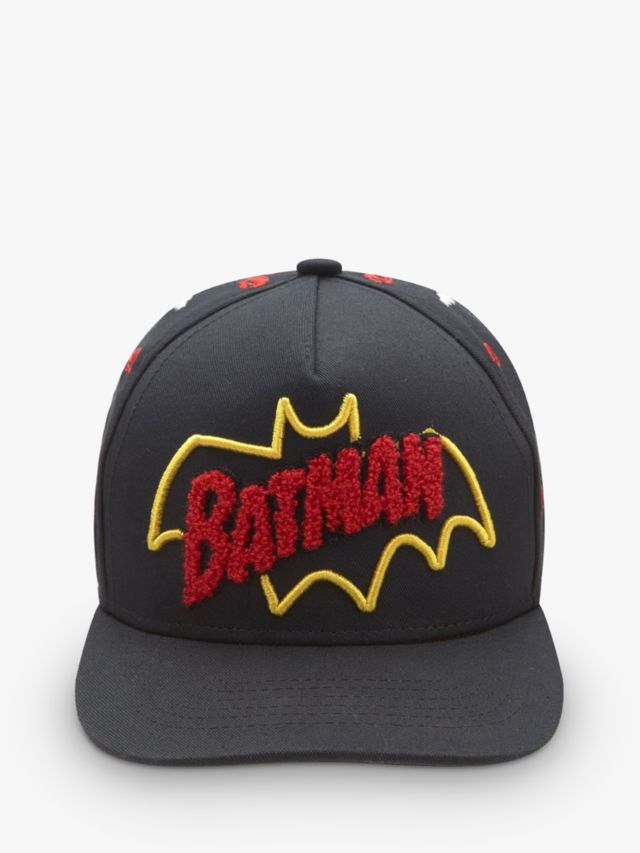 Fabric Flavours Kids' Batman Retro Cap, Black