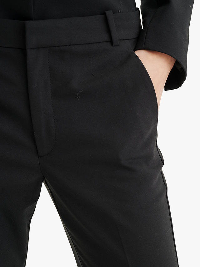 InWear Zella Kick Flare Suit Trousers, Black