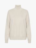 InWear Tenley Turtle Neck Jumper, Simply Taupe Melange