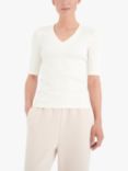 InWear Dagna V-Neck T-Shirt, Whisper White