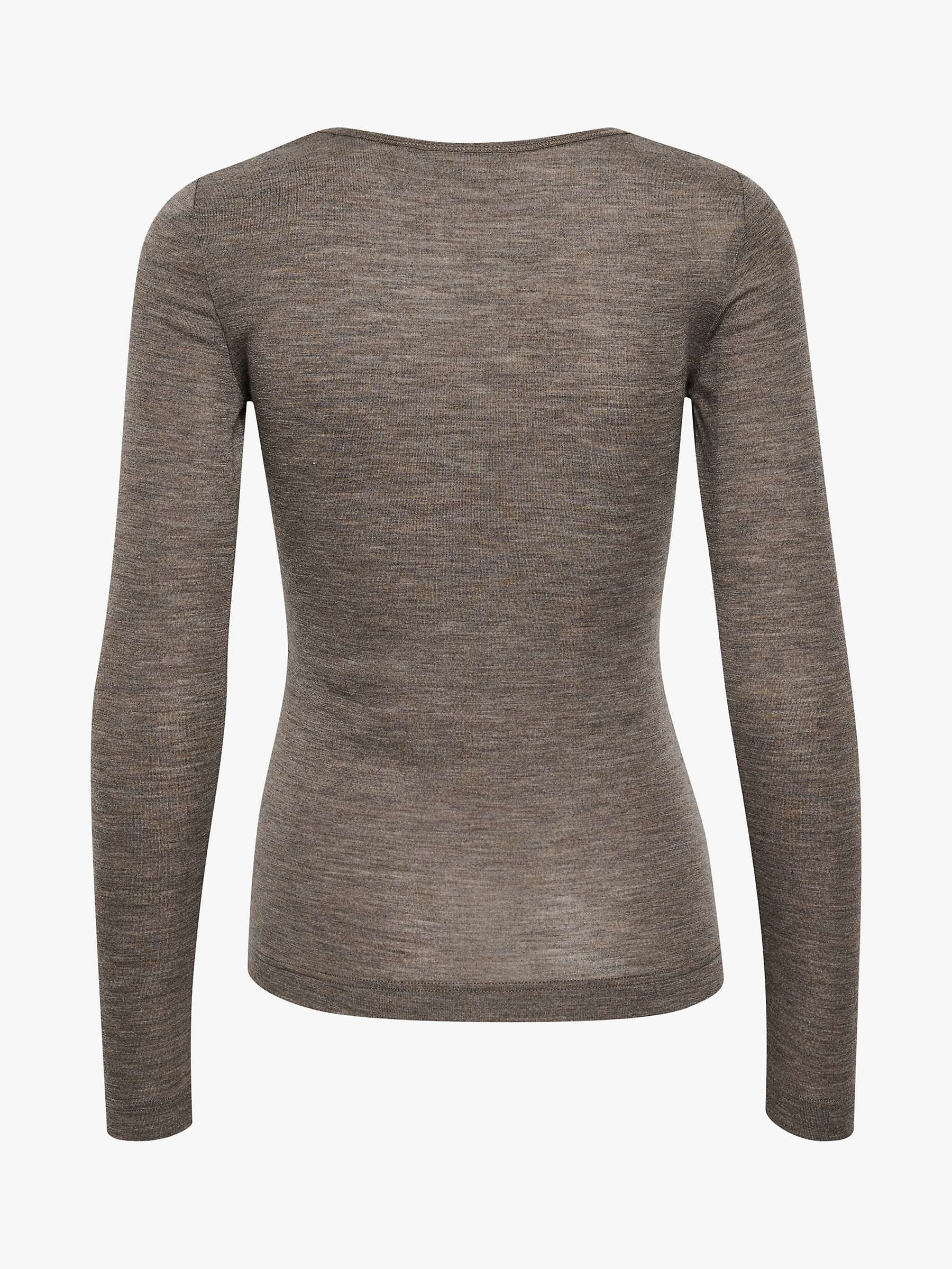 Buy InWear Fang Long Sleeve Wool T-Shirt Online at johnlewis.com