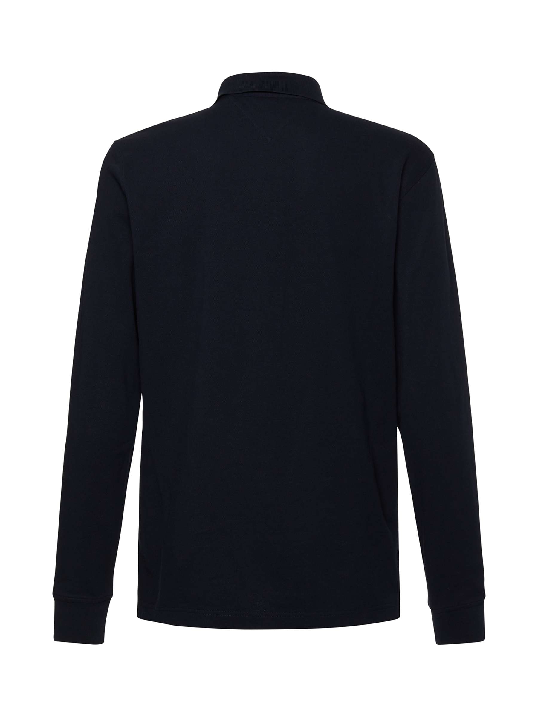 Tommy Hilfiger Long Sleeve Polo Shirt, Desert Sky at John Lewis & Partners