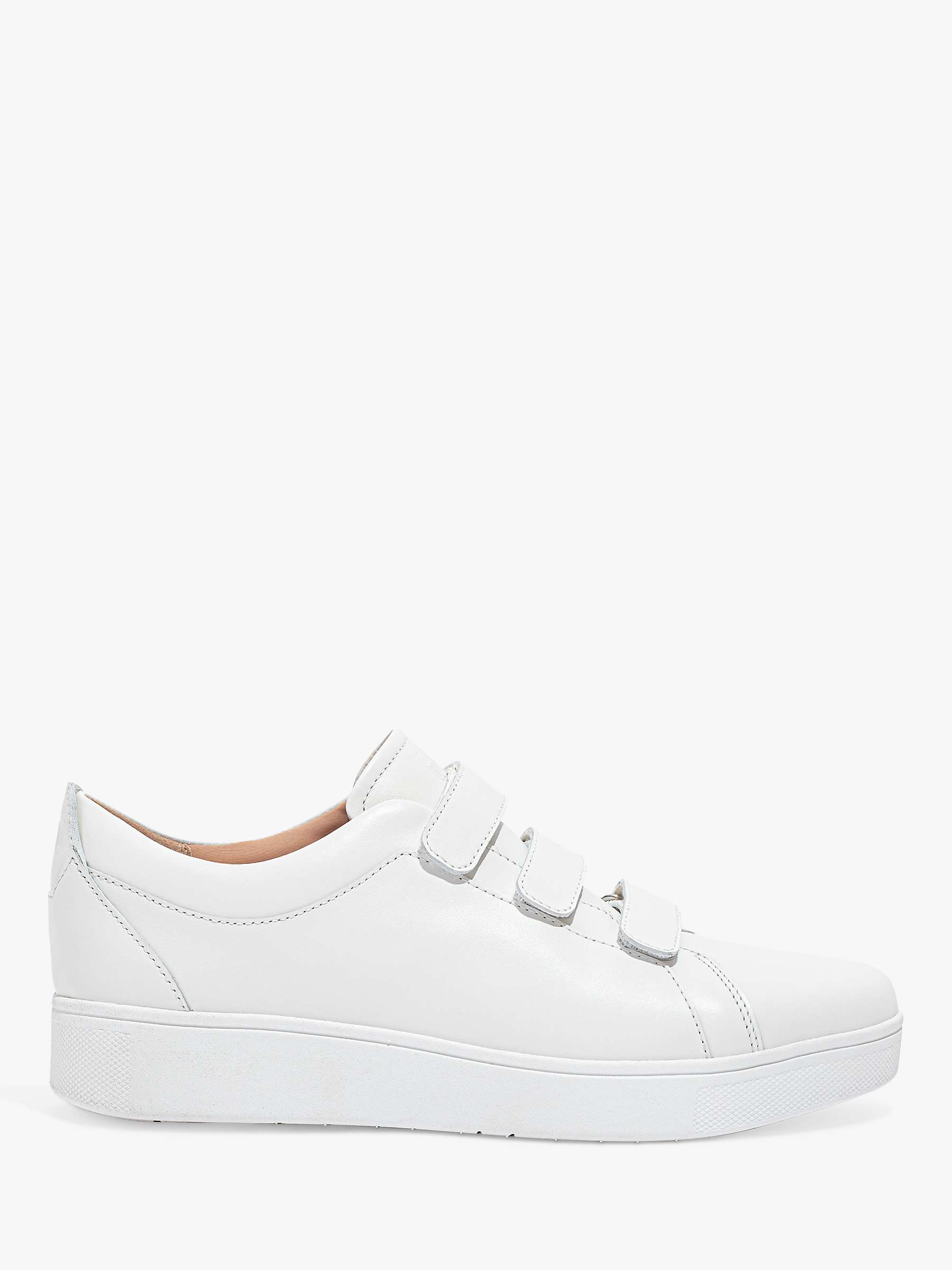 Buy FitFlop Rally Strap Leather Trainers Online at johnlewis.com