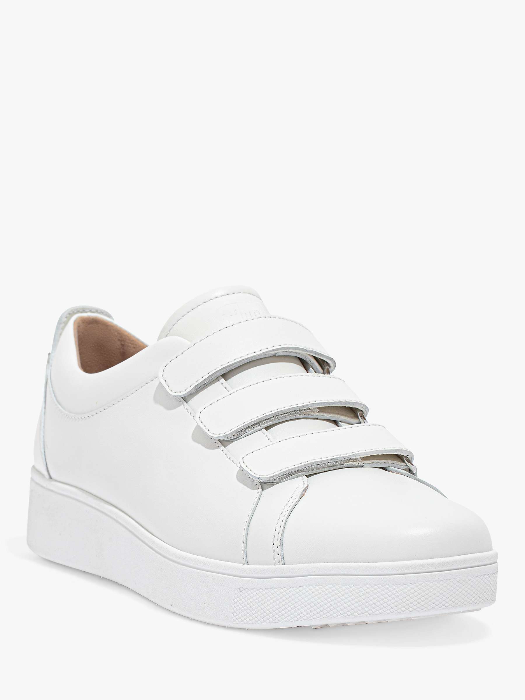 Buy FitFlop Rally Strap Leather Trainers Online at johnlewis.com