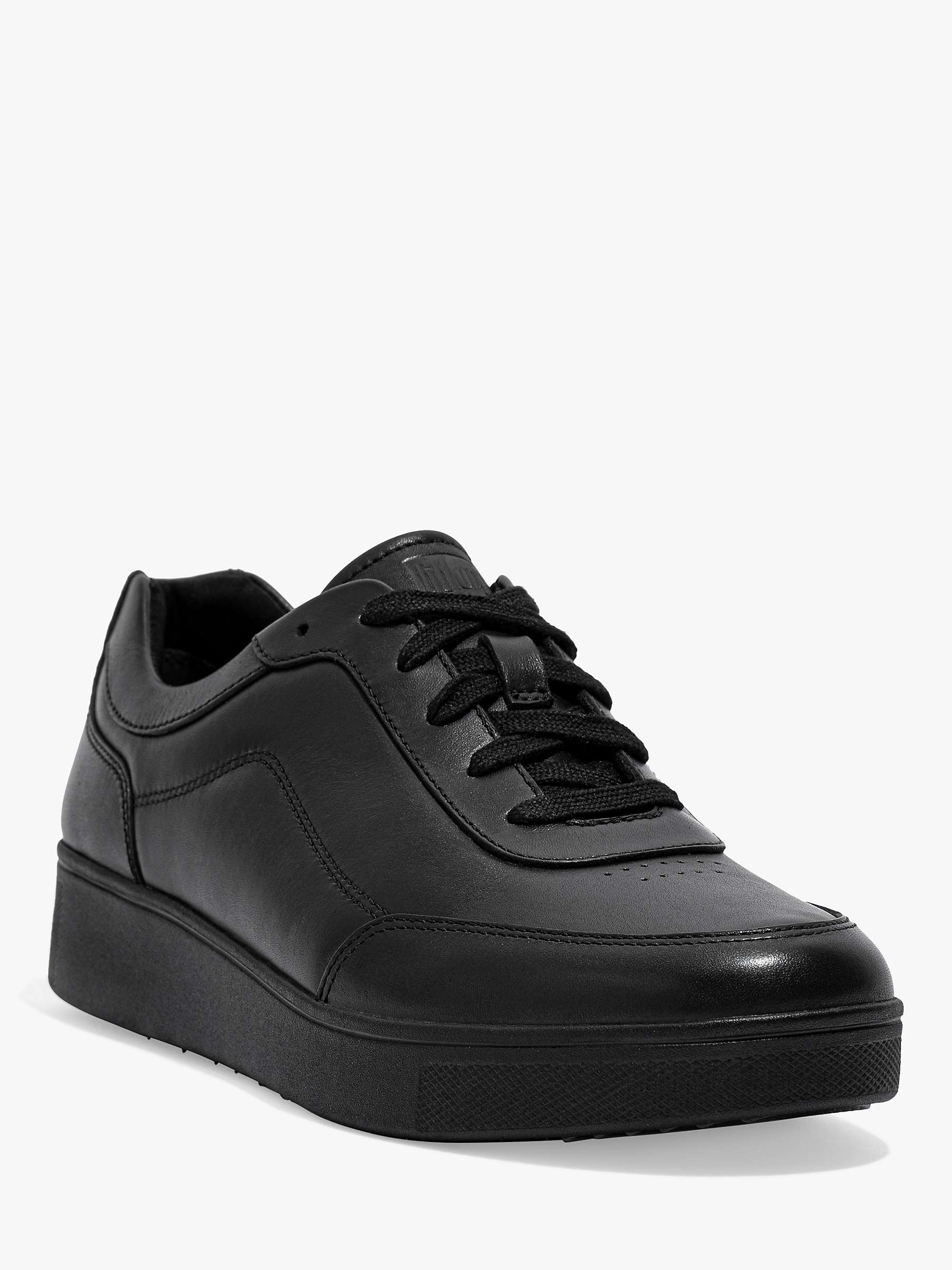 Buy FitFlop Rally X Lace Up Leather Trainers Online at johnlewis.com
