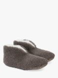 Celtic & Co. Teddy Sheepskin Soft Sole Bootee Slippers, Vole