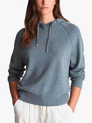 Reiss Bella Knitted Cashmere Blend Hoodie