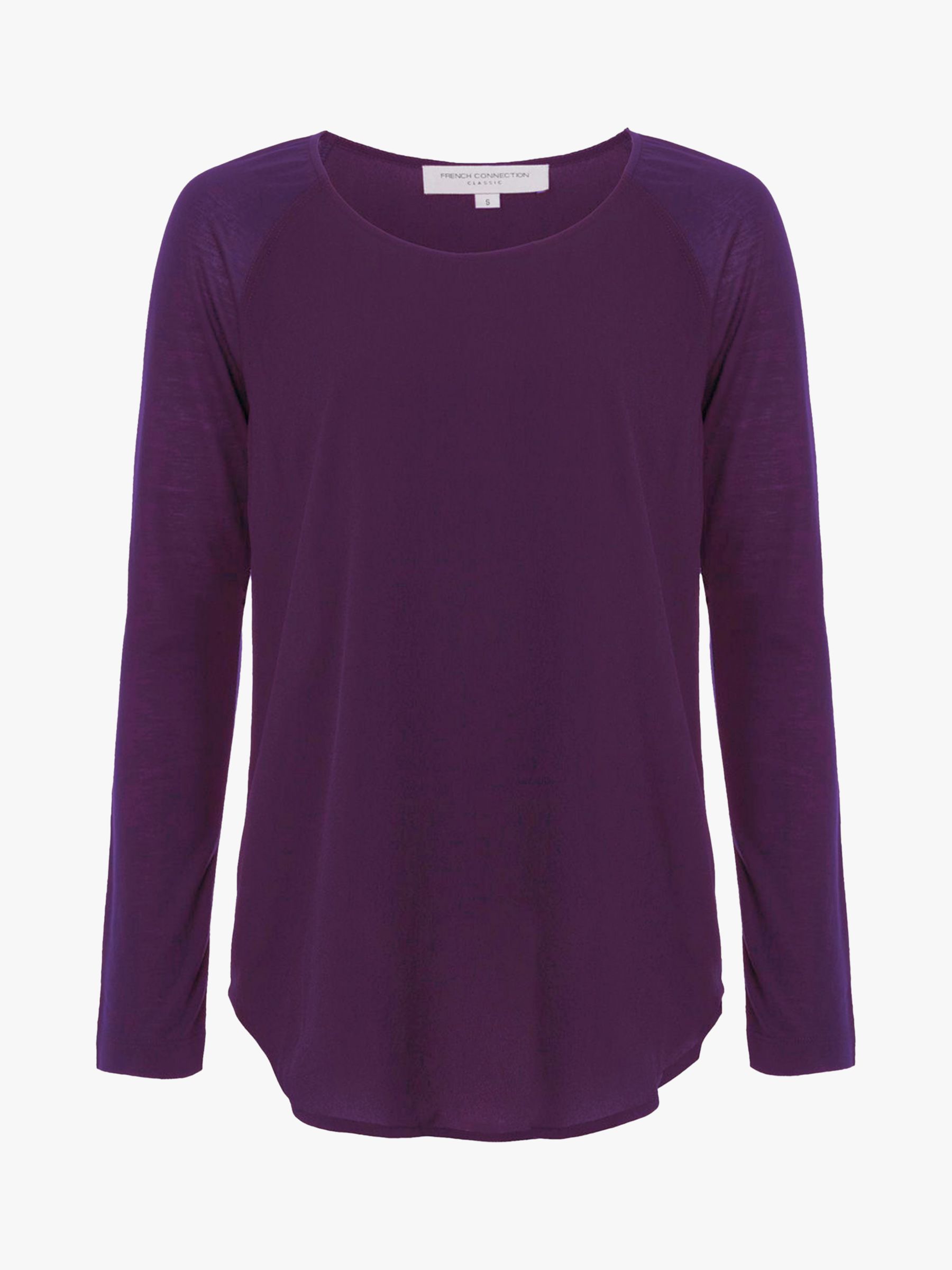 French Connection Polly Plains Long Sleeve Top