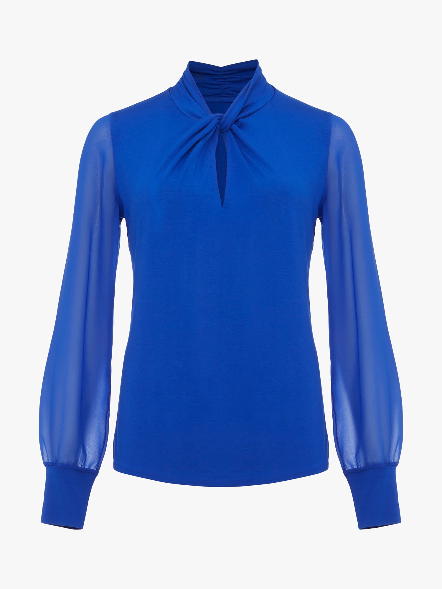 Hobbs Ashley Top, Royal Blue at John Lewis & Partners