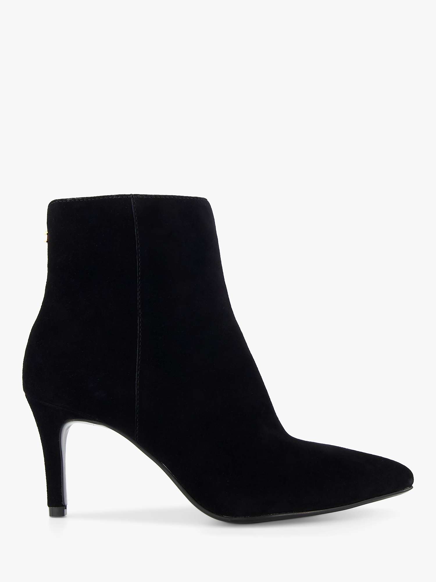 Dune Pointed Boots, Black at John Lewis & Partners