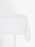John Lewis ANYDAY Rectangular Cotton Tablecloth, White