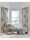 Laura Ashley Belvedere Pair Lined Eyelet Curtains