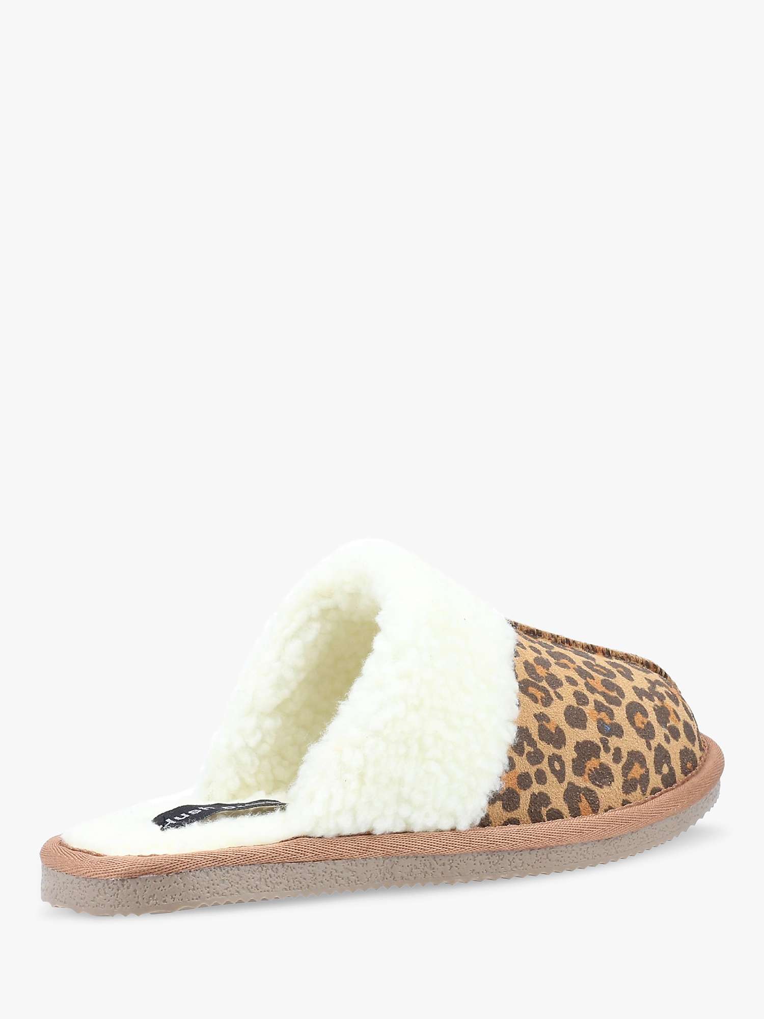 Buy Hush Puppies Arianna Leopard Print Mule Slippers, Multi Online at johnlewis.com