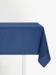 John Lewis ANYDAY Rectangular Cotton Tablecloth, Navy