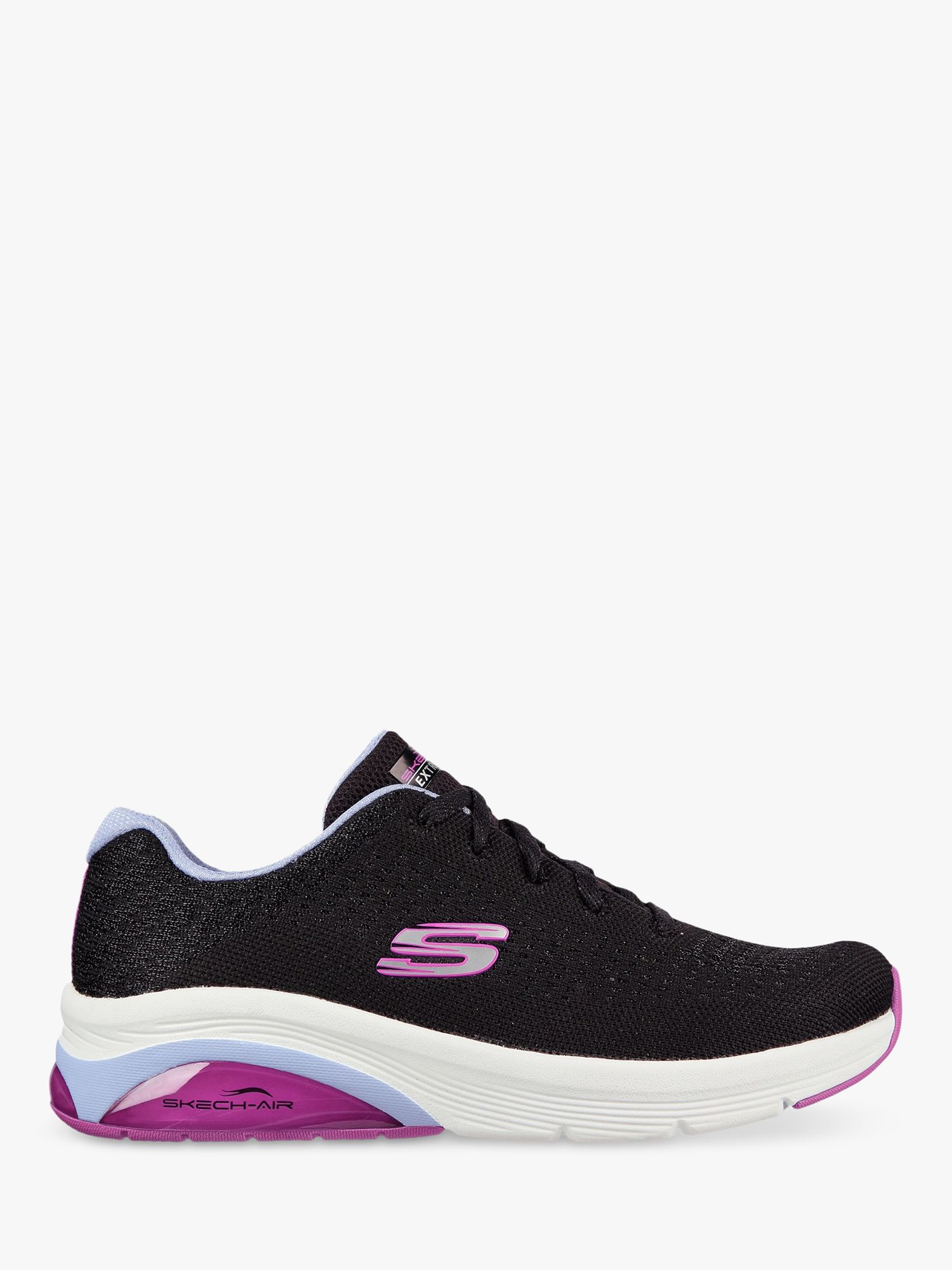 Skechers Skech-Air Extreme 2.0 Classic Vibe Sports Trainers, Black at ...