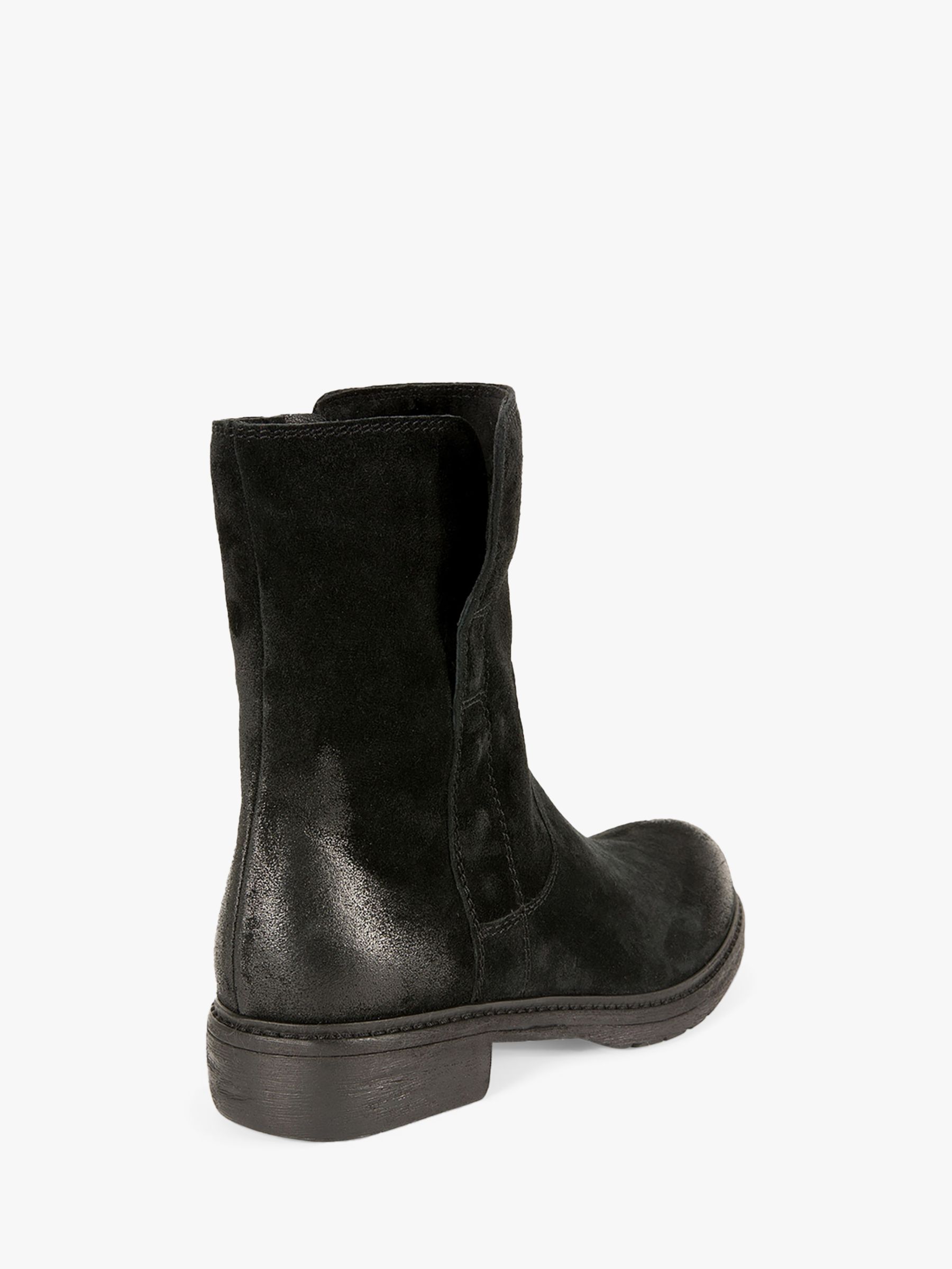 Celtic & Co. Essential Leather Ankle Boots, Black at John Lewis & Partners