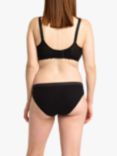 Love Luna Lady Leaks Maternity Knickers, Black