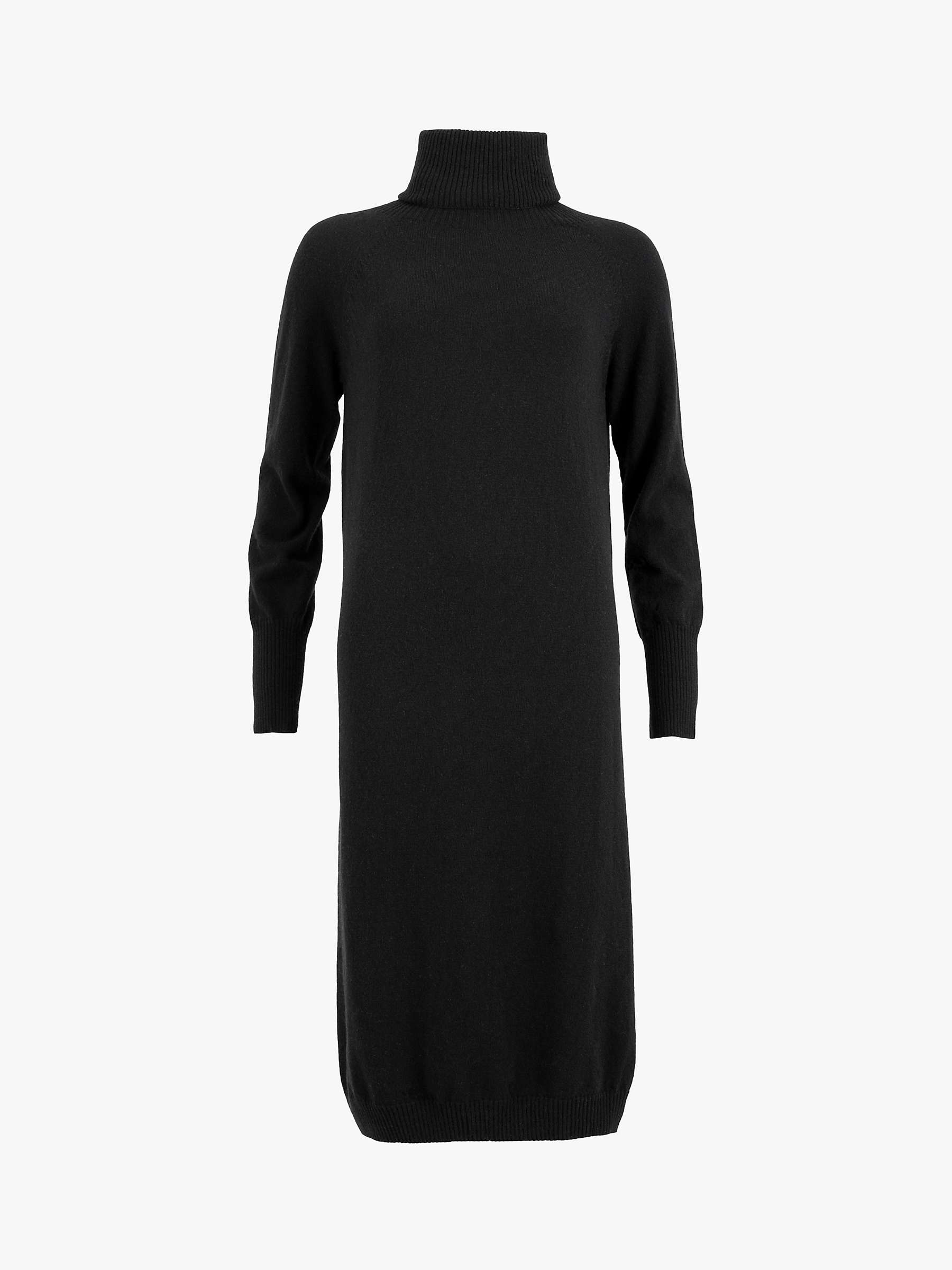 Buy Celtic & Co. Wool Slouch Roll Neck Dress Online at johnlewis.com