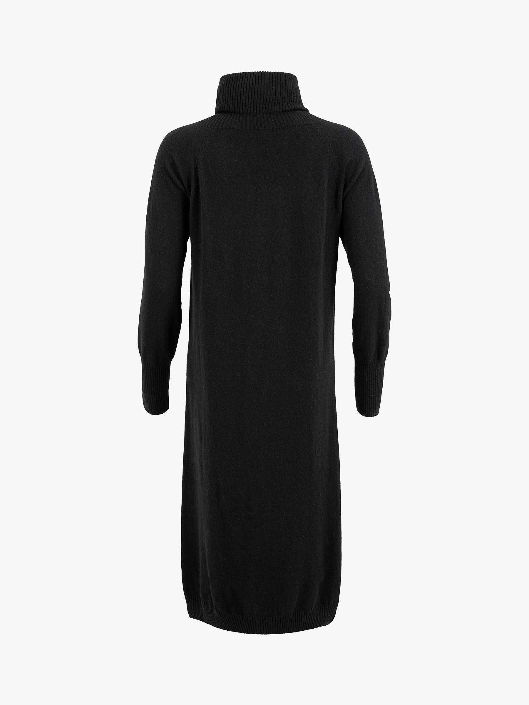 Buy Celtic & Co. Wool Slouch Roll Neck Dress Online at johnlewis.com