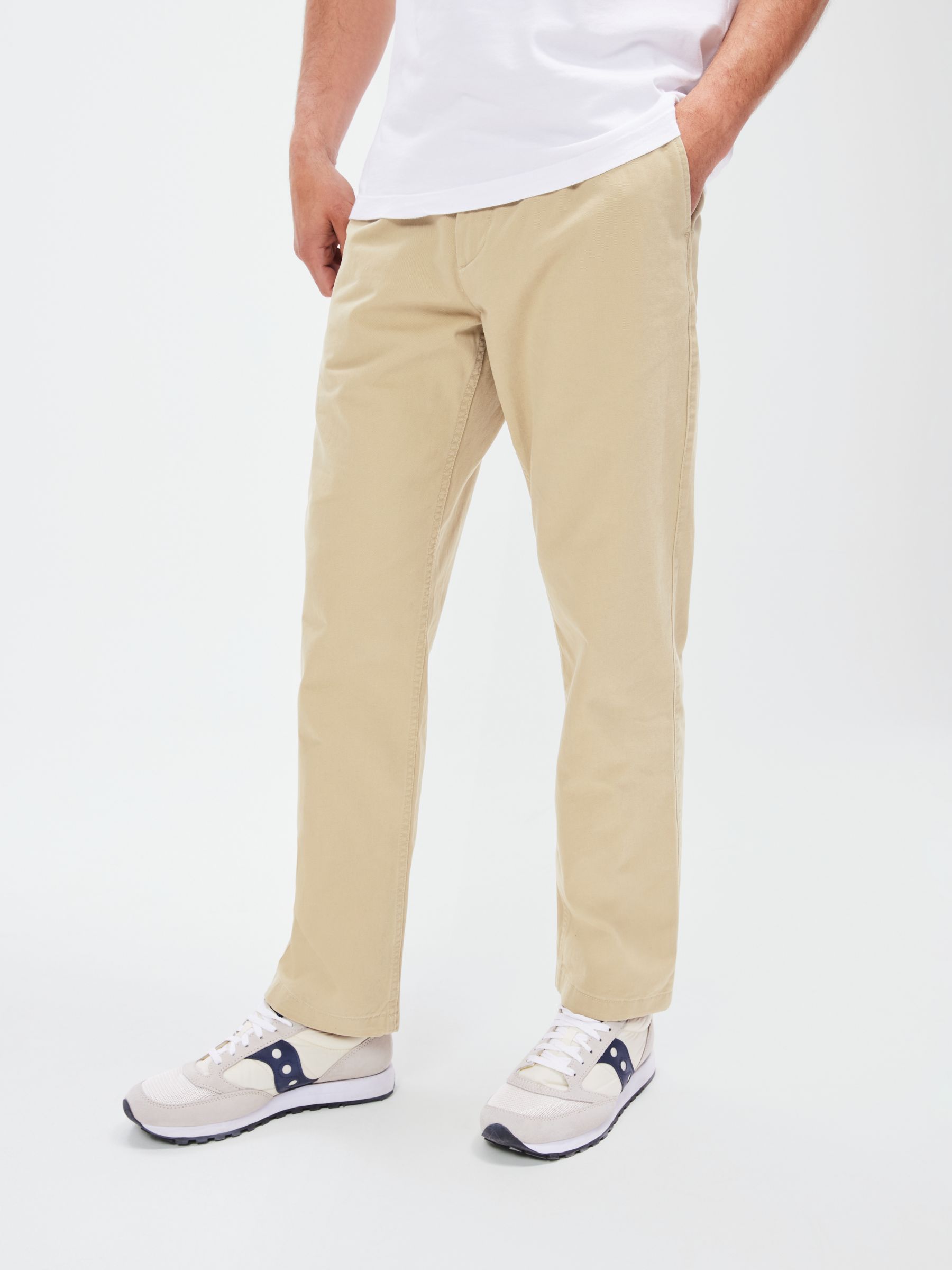 John Lewis Relaxed Fit Cotton Chinos
