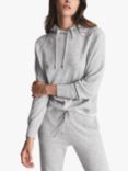 Reiss Bella Knitted Cashmere Blend Hoodie