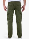 Alpha Industries Agent Cargo Trousers, Dark Olive