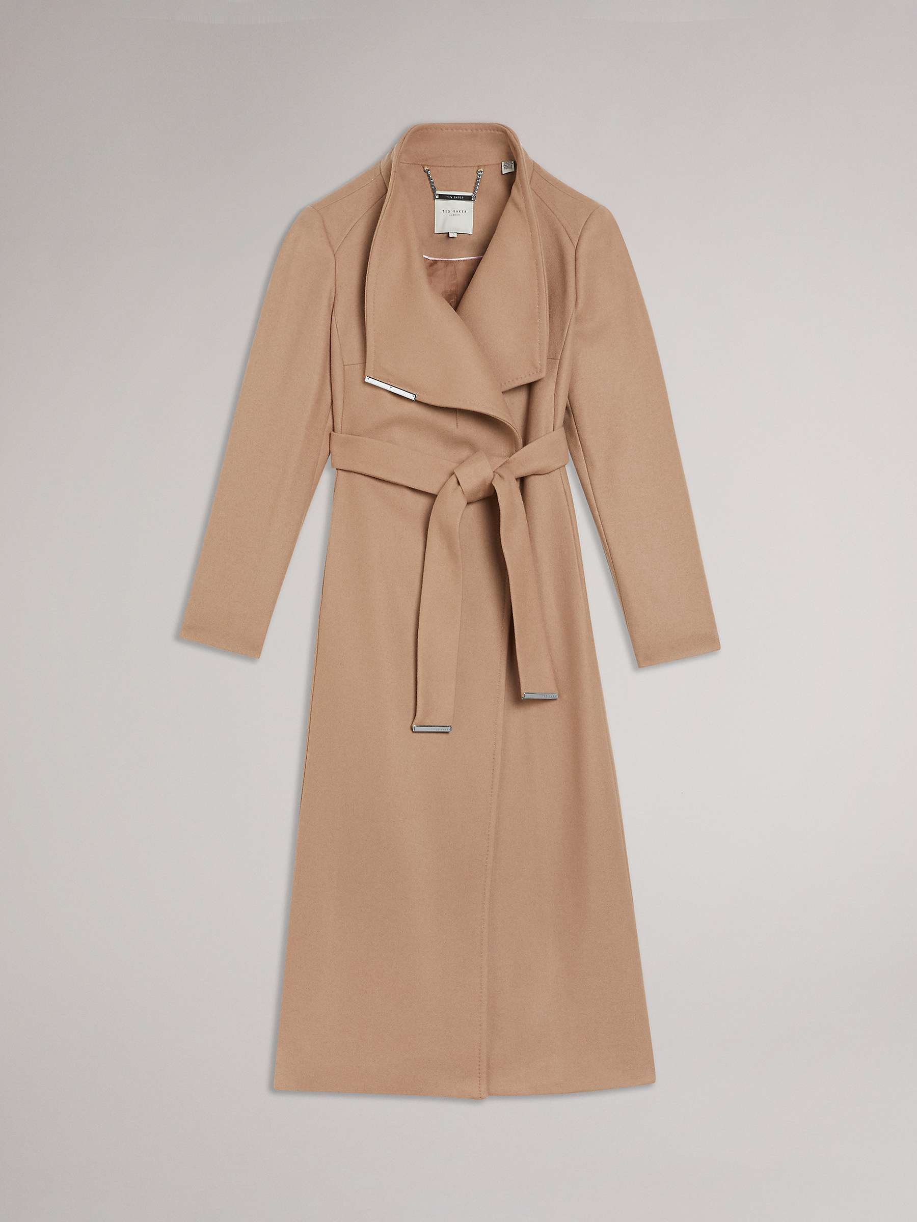 Buy Ted Baker Rosell Wool and Cashmere Blend Long Coat Online at johnlewis.com