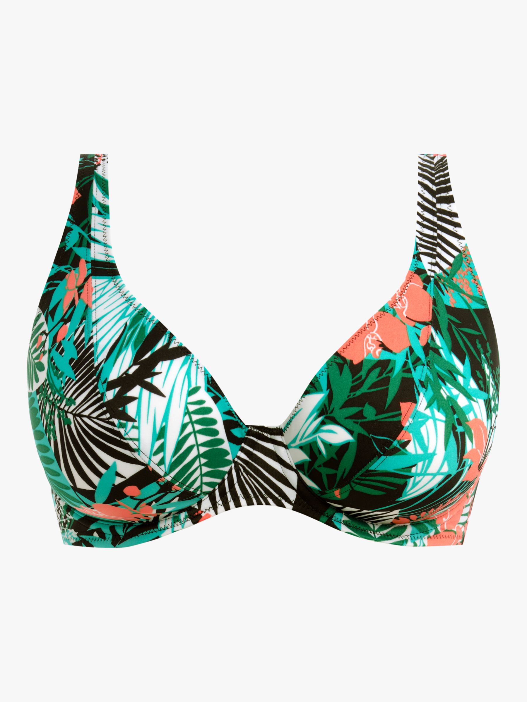 Freya Honolua Bay High Apex Underwired Bikini Top, Multi