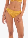 Freya Cala Palma Leopard Spot Bikini Bottoms, Yellow