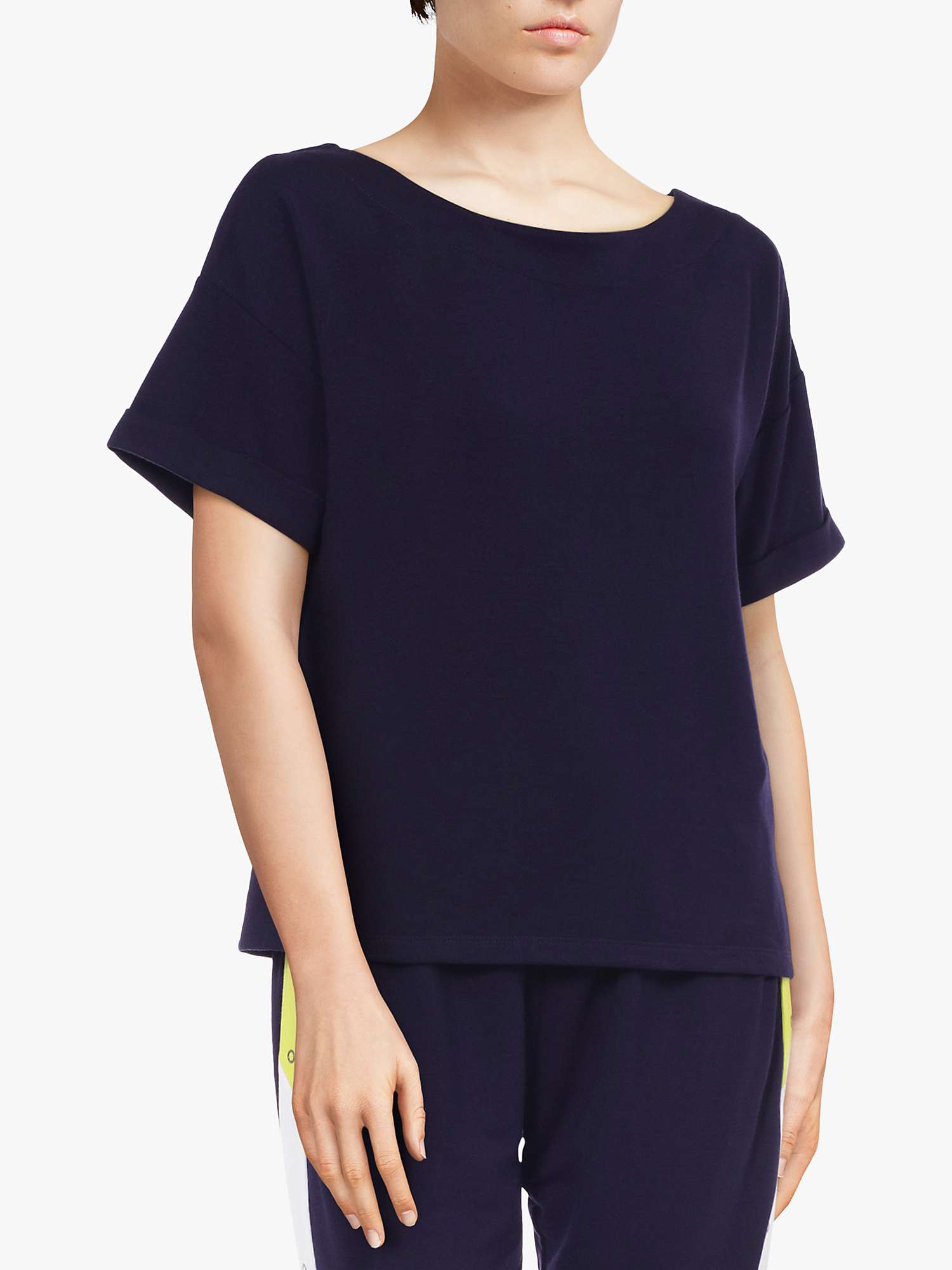 Buy Passionata Huffing Lounge Top, Midnight Blue Online at johnlewis.com