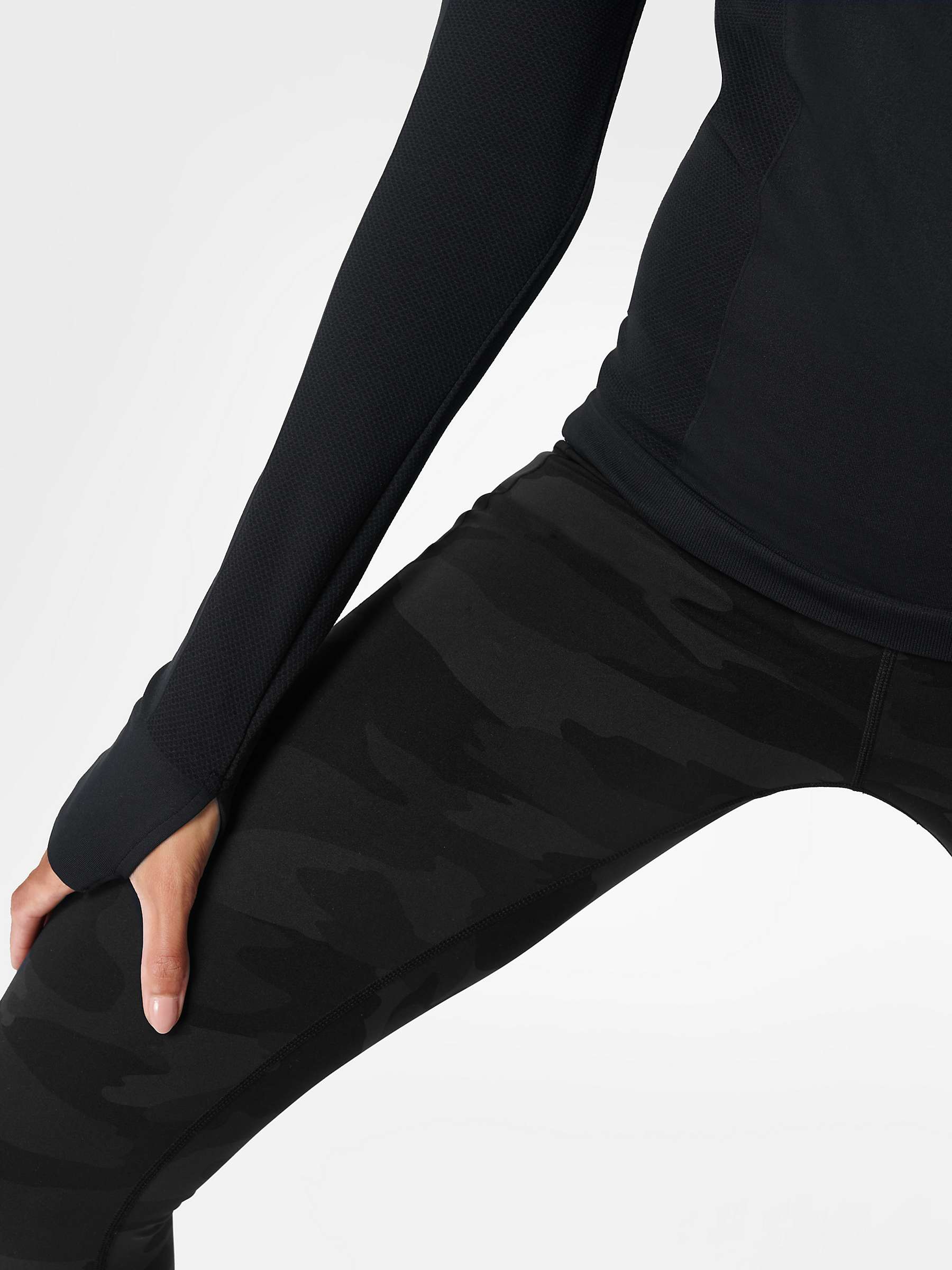 Buy Sweaty Betty Athlete Seamless Half Zip Long Sleeve Top Online at johnlewis.com
