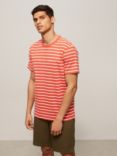 John Lewis & Partners Cotton Breton Stripe T-Shirt