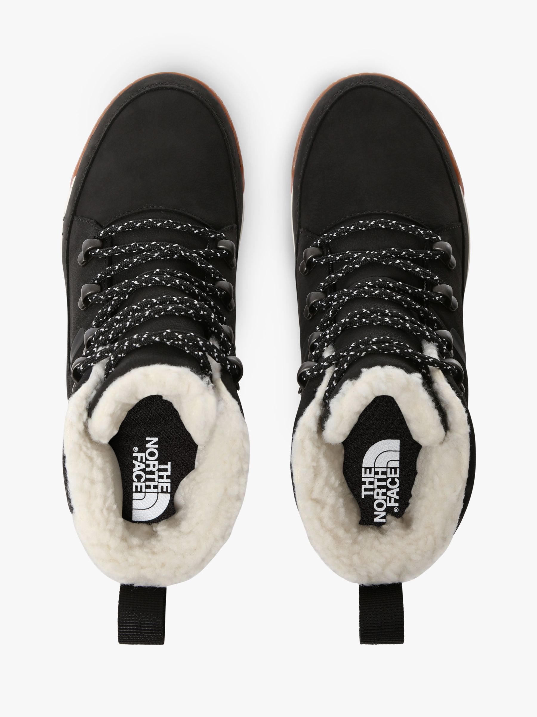 The North Face Sierra Women's Walking Boots, TNF Black/Gardenia White, 4