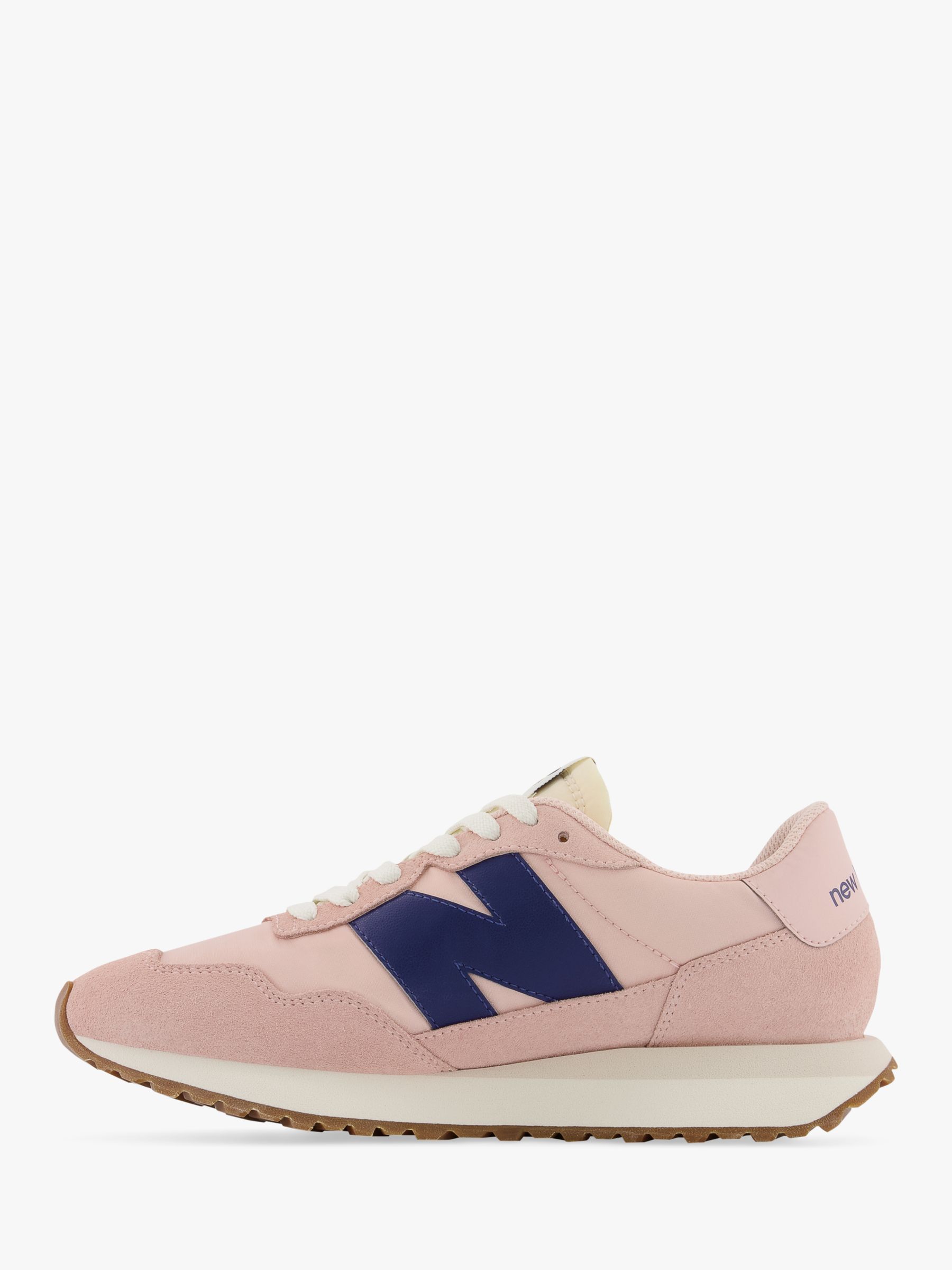 New Balance 237 Trainers, Pink Haze/Moon Shadow at John Lewis & Partners