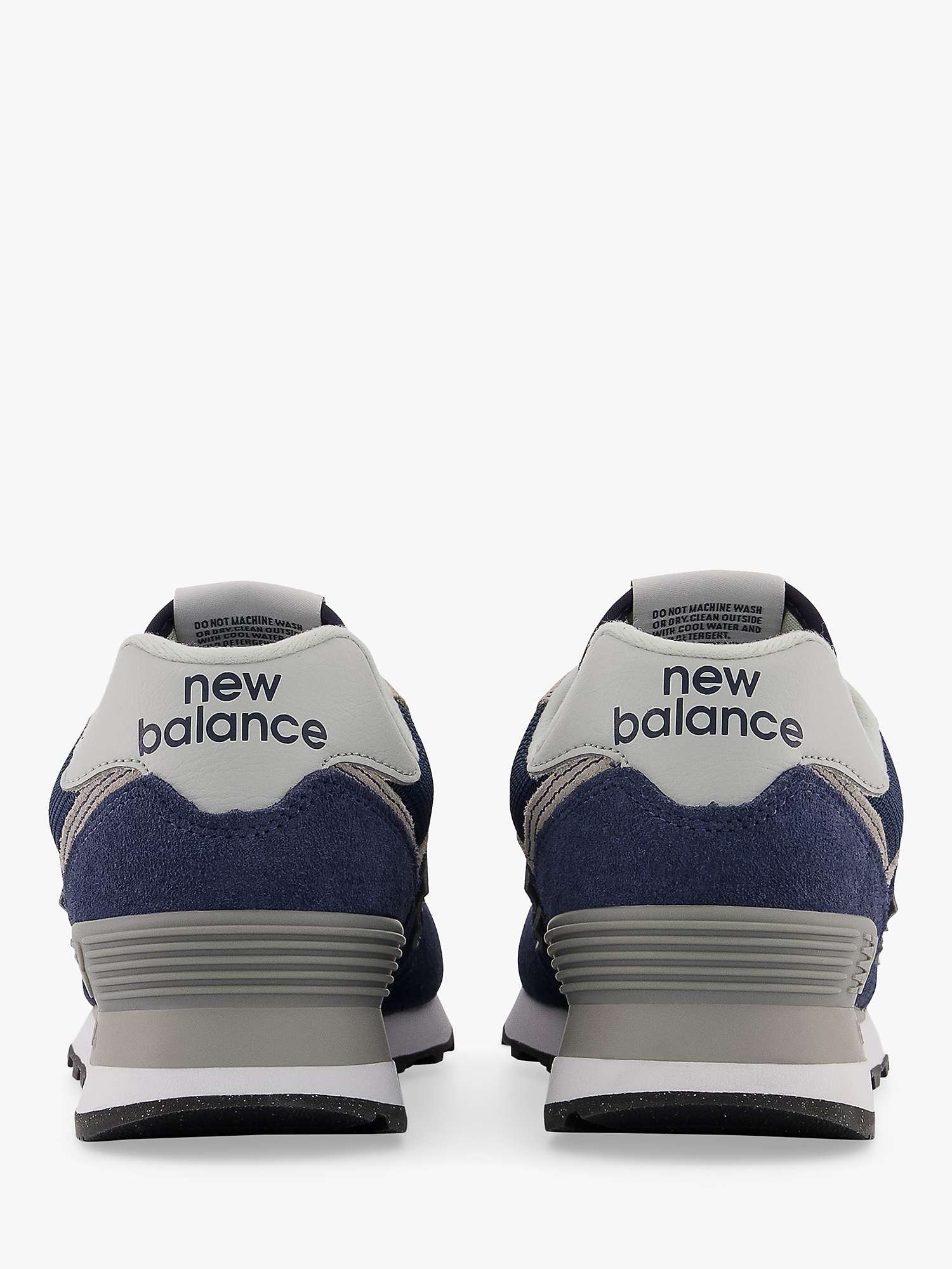 Buy New Balance 574v3 Trainers, Navy Online at johnlewis.com