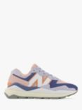 New Balance 57/40 Suede Trainers, Pink Haze with Night Air