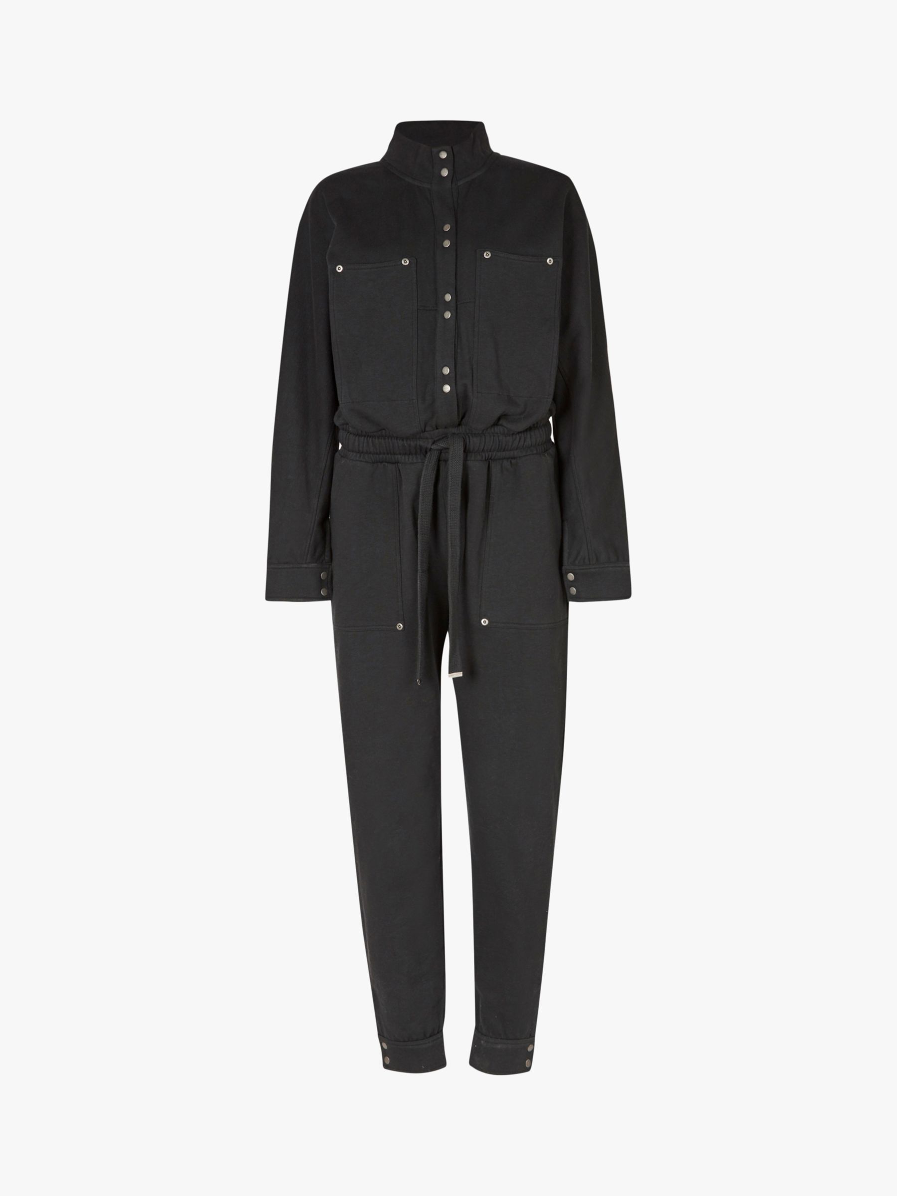 AllSaints Harper Utility Jumpsuit, Black