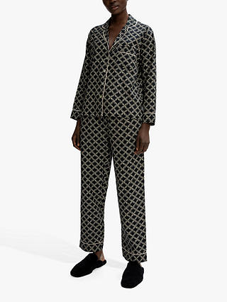 Jigsaw Chain Print Pyjama Set