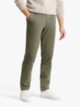 SPOKE Heroes Cotton Blend Broad Thigh Chinos, Olive