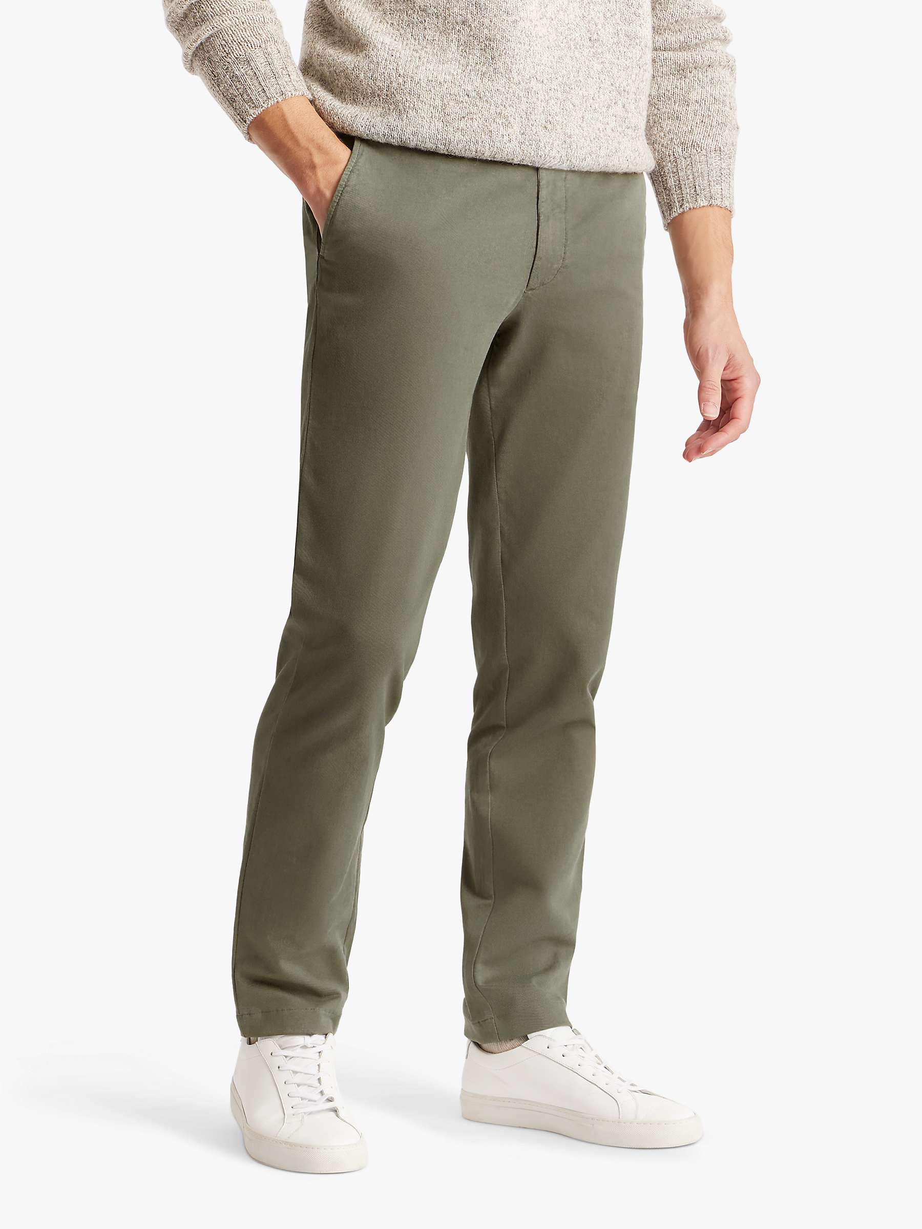 Buy SPOKE Heroes Cotton Blend Narrow Thigh Chinos Online at johnlewis.com