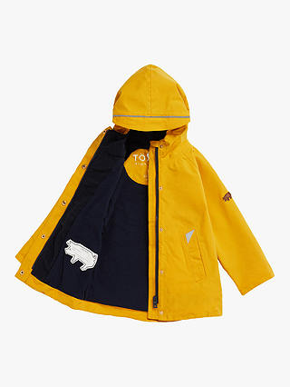 Trotters Kids' Waterproof Raincoat by Toastie, Yellow