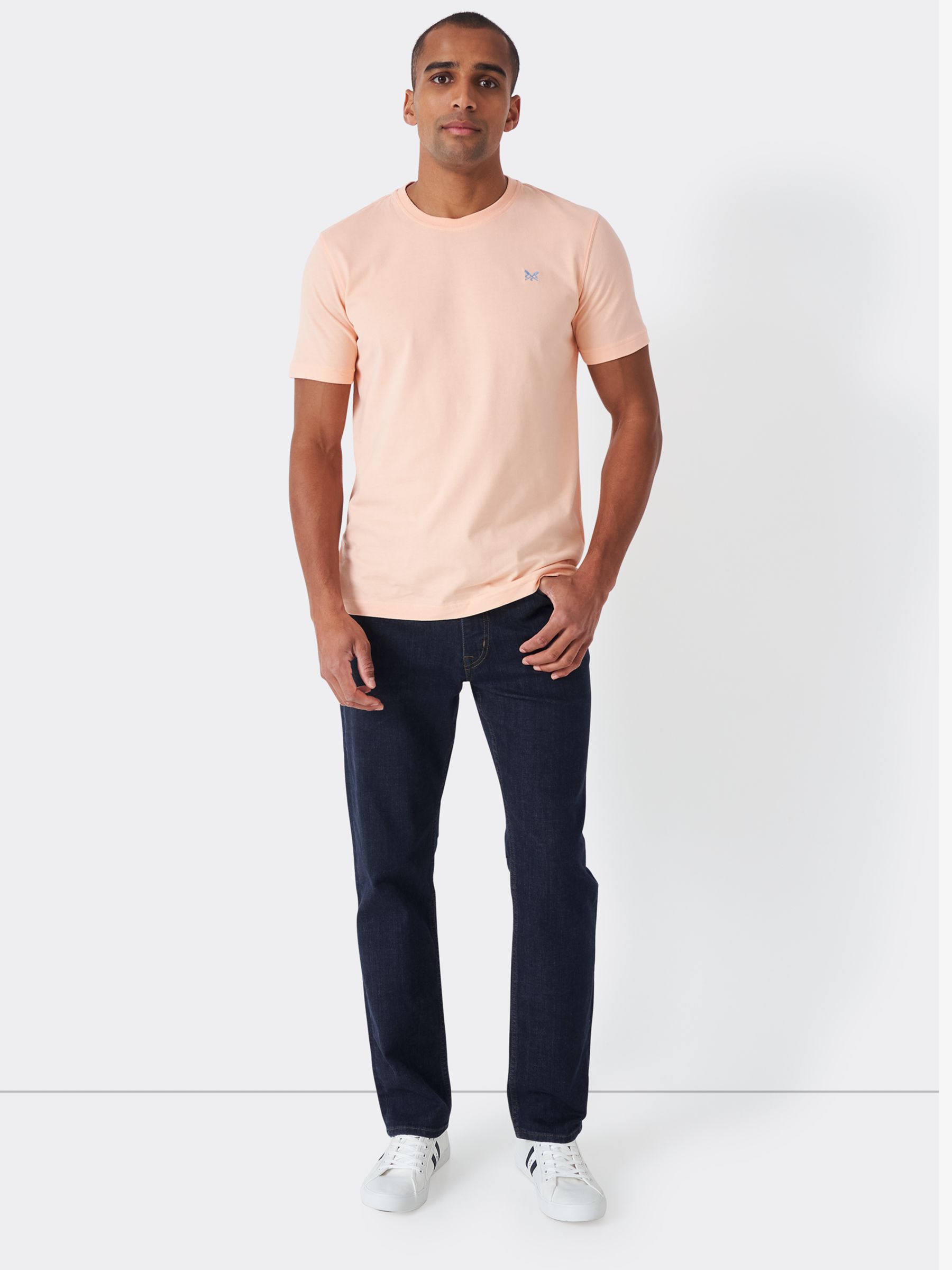 Buy Crew Clothing Parker Straight Leg Jeans Online at johnlewis.com