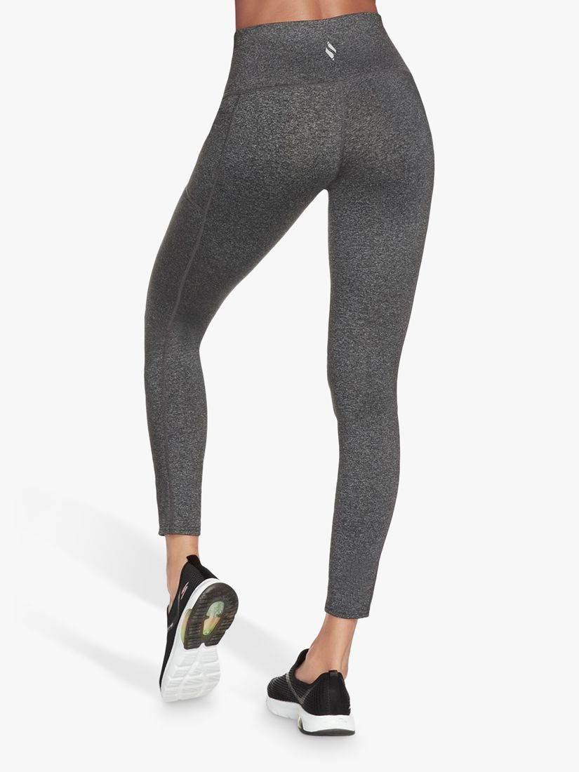 Buy Skechers womens printed hidden pocket long leggings grey Online