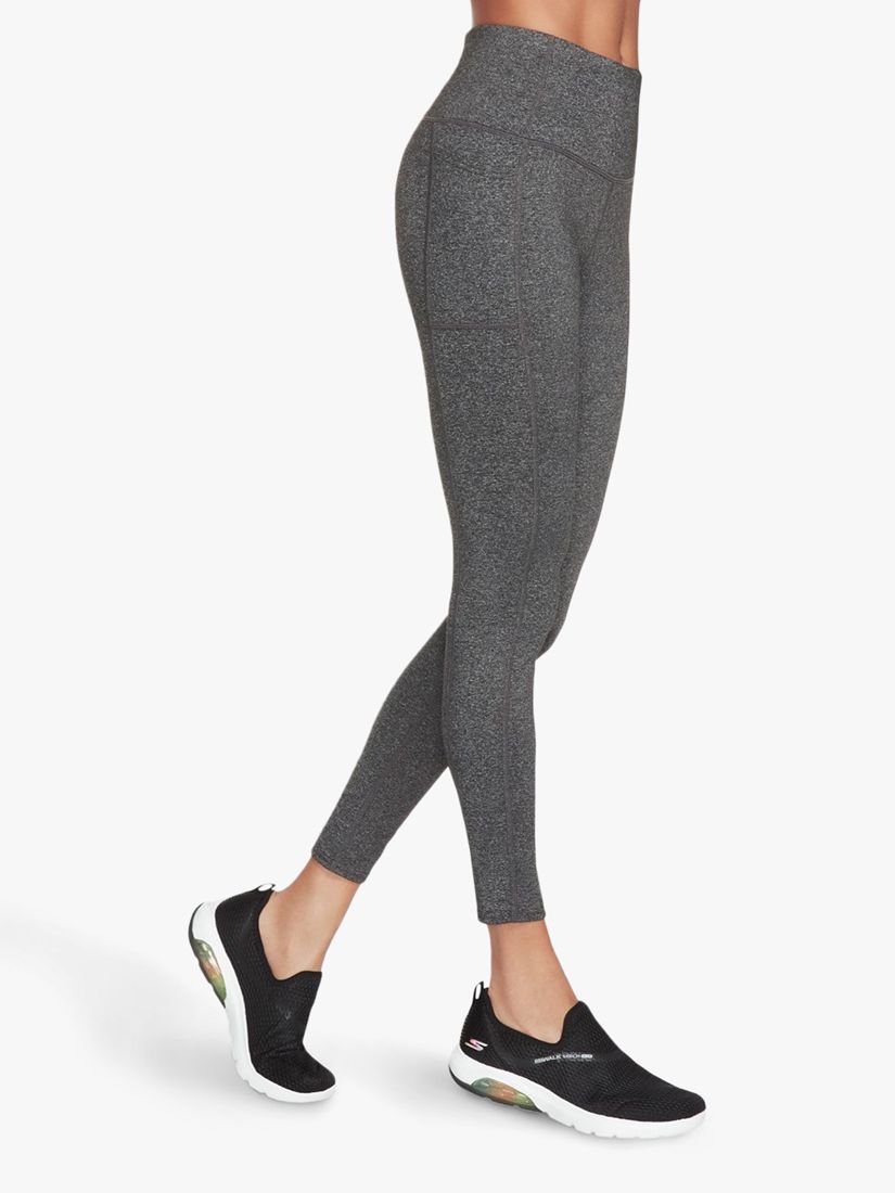NEW Skechers Women's GoWalk GoFlex Pockets High Waisted Black Leggings  Pants M