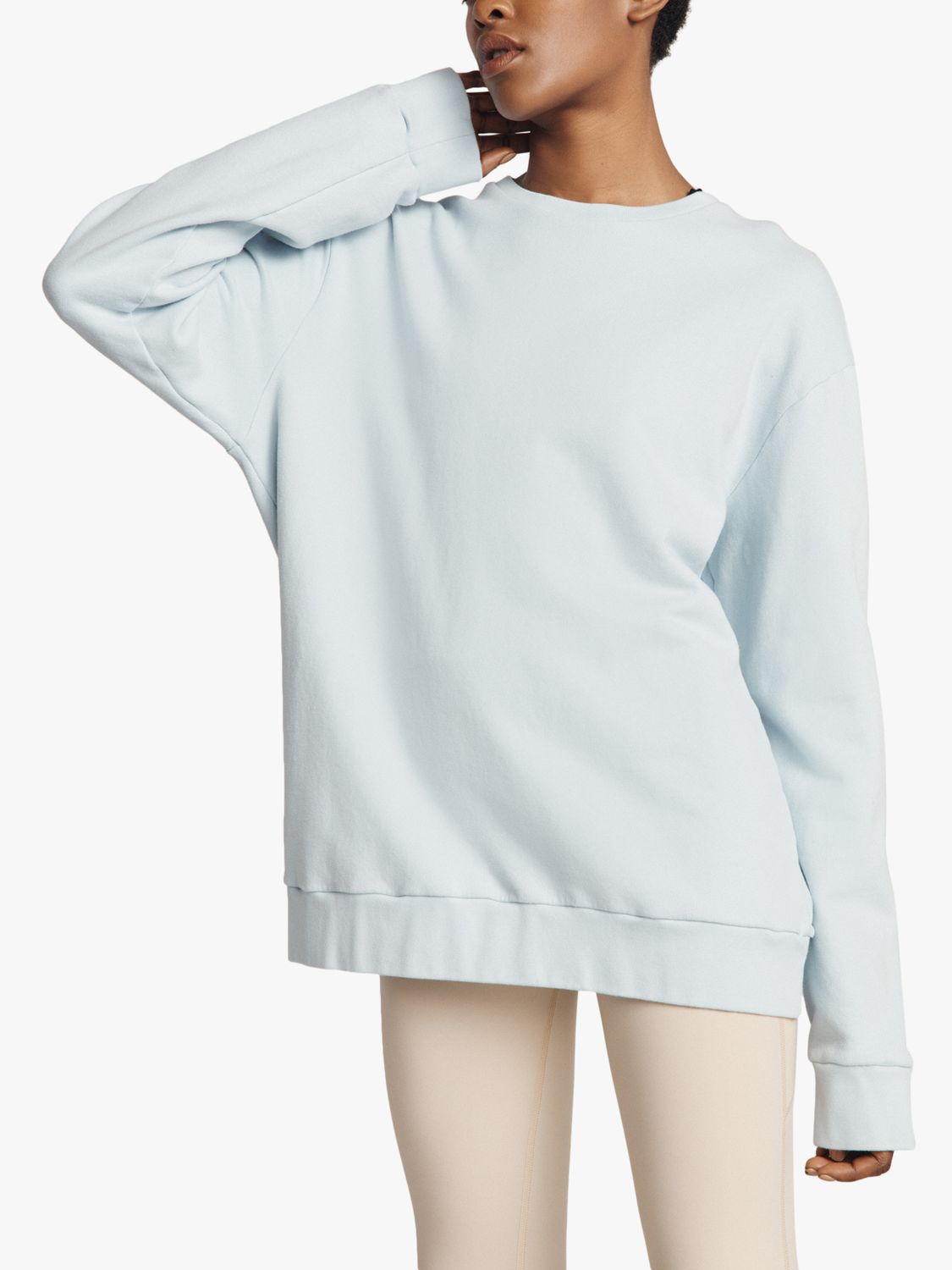 Ghost Organic Cotton Sweatshirt, Pale Blue